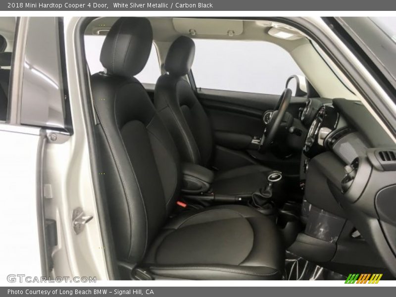 White Silver Metallic / Carbon Black 2018 Mini Hardtop Cooper 4 Door