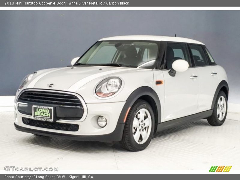 White Silver Metallic / Carbon Black 2018 Mini Hardtop Cooper 4 Door