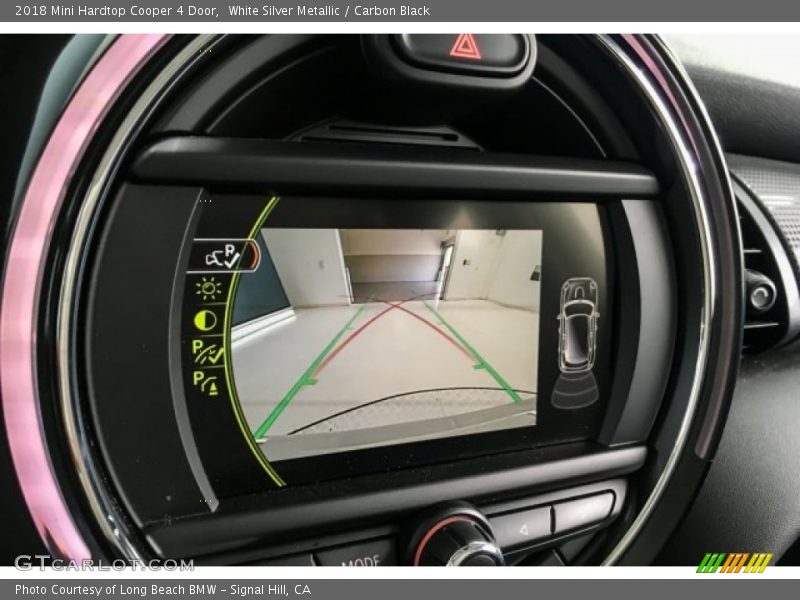 White Silver Metallic / Carbon Black 2018 Mini Hardtop Cooper 4 Door