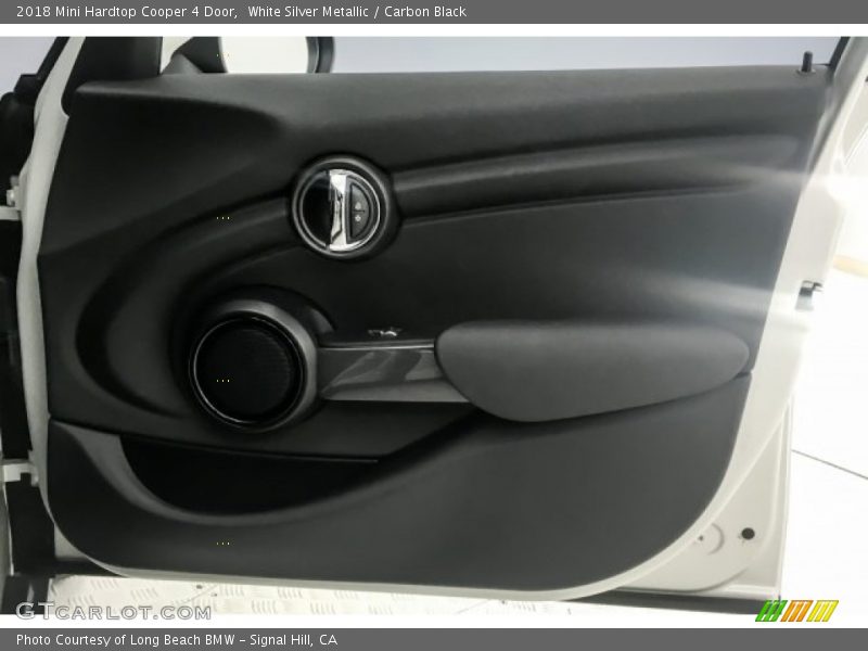 White Silver Metallic / Carbon Black 2018 Mini Hardtop Cooper 4 Door