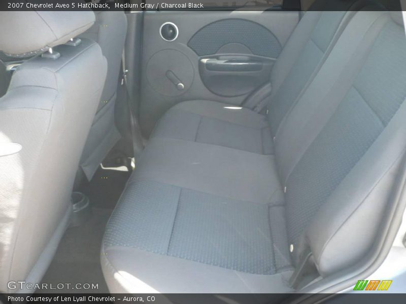 Medium Gray / Charcoal Black 2007 Chevrolet Aveo 5 Hatchback