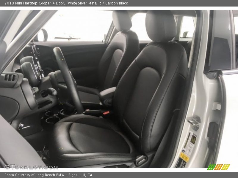 White Silver Metallic / Carbon Black 2018 Mini Hardtop Cooper 4 Door