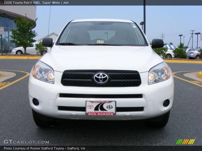 Super White / Ash 2008 Toyota RAV4 4WD