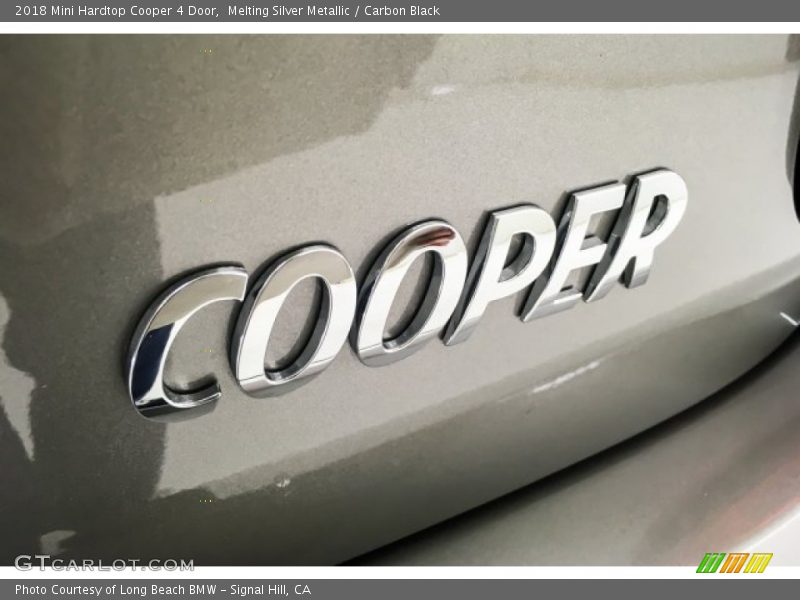 Melting Silver Metallic / Carbon Black 2018 Mini Hardtop Cooper 4 Door