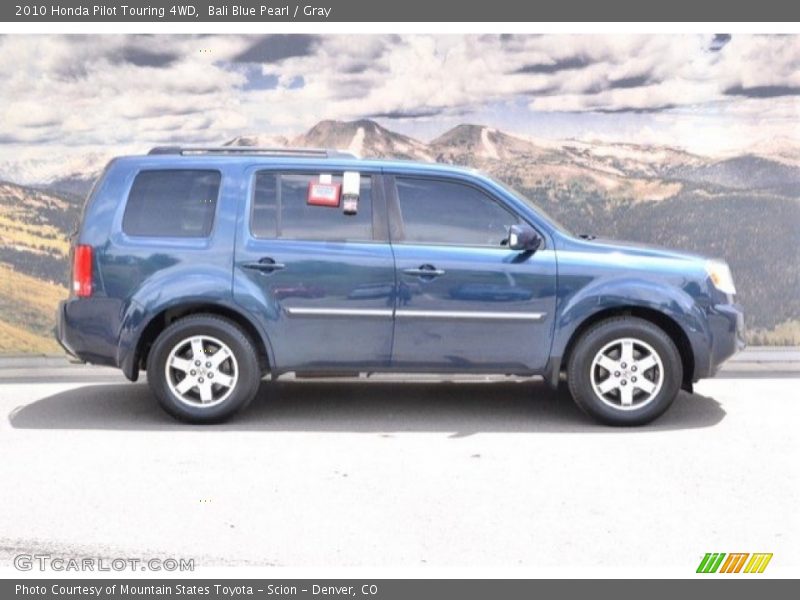 Bali Blue Pearl / Gray 2010 Honda Pilot Touring 4WD