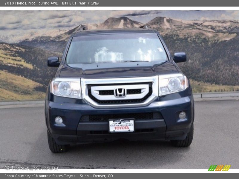 Bali Blue Pearl / Gray 2010 Honda Pilot Touring 4WD