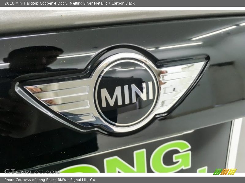 Melting Silver Metallic / Carbon Black 2018 Mini Hardtop Cooper 4 Door