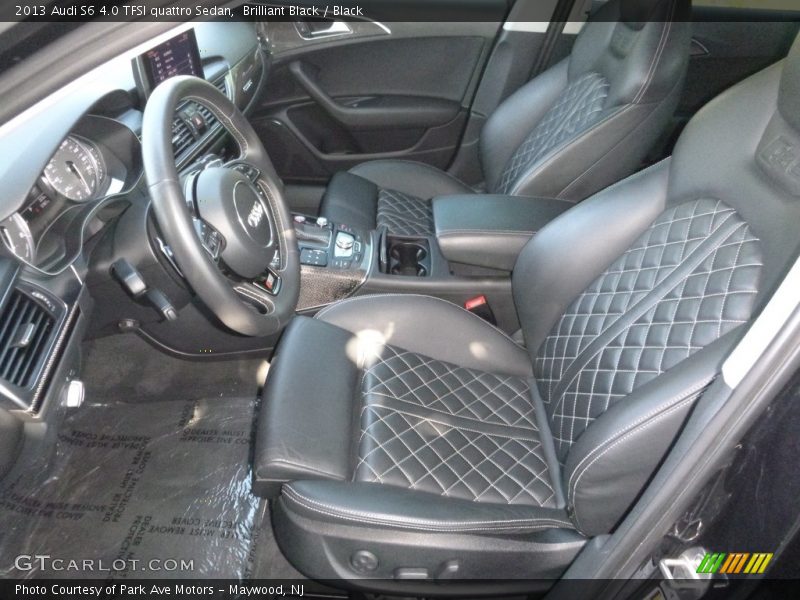 Brilliant Black / Black 2013 Audi S6 4.0 TFSI quattro Sedan
