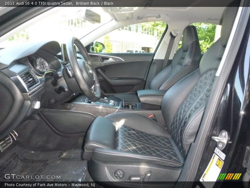 Brilliant Black / Black 2013 Audi S6 4.0 TFSI quattro Sedan