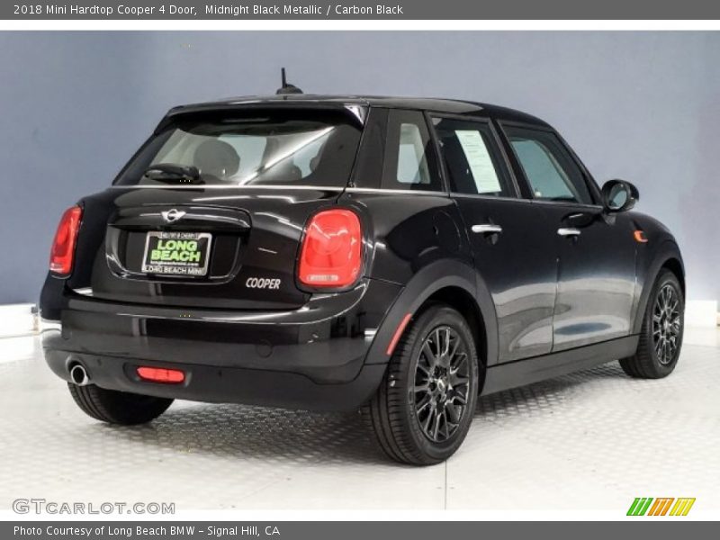 Midnight Black Metallic / Carbon Black 2018 Mini Hardtop Cooper 4 Door
