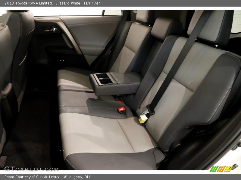 Blizzard White Pearl / Ash 2013 Toyota RAV4 Limited