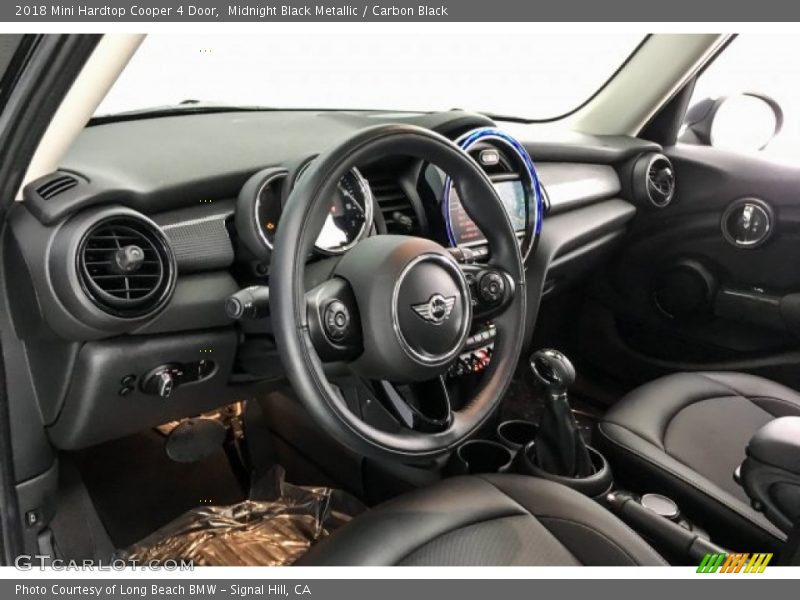 Midnight Black Metallic / Carbon Black 2018 Mini Hardtop Cooper 4 Door