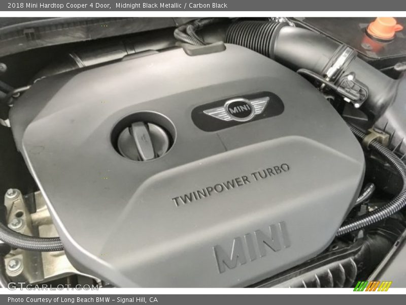 Midnight Black Metallic / Carbon Black 2018 Mini Hardtop Cooper 4 Door