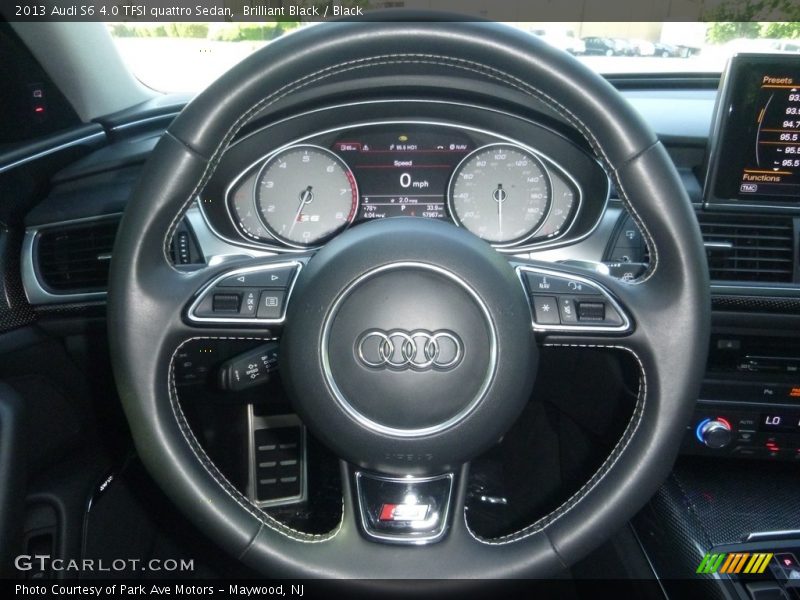 Brilliant Black / Black 2013 Audi S6 4.0 TFSI quattro Sedan