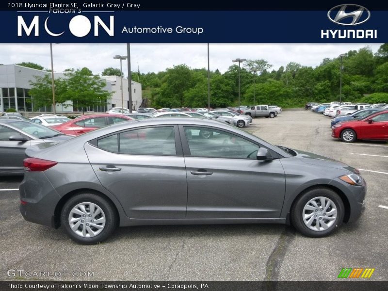 Galactic Gray / Gray 2018 Hyundai Elantra SE