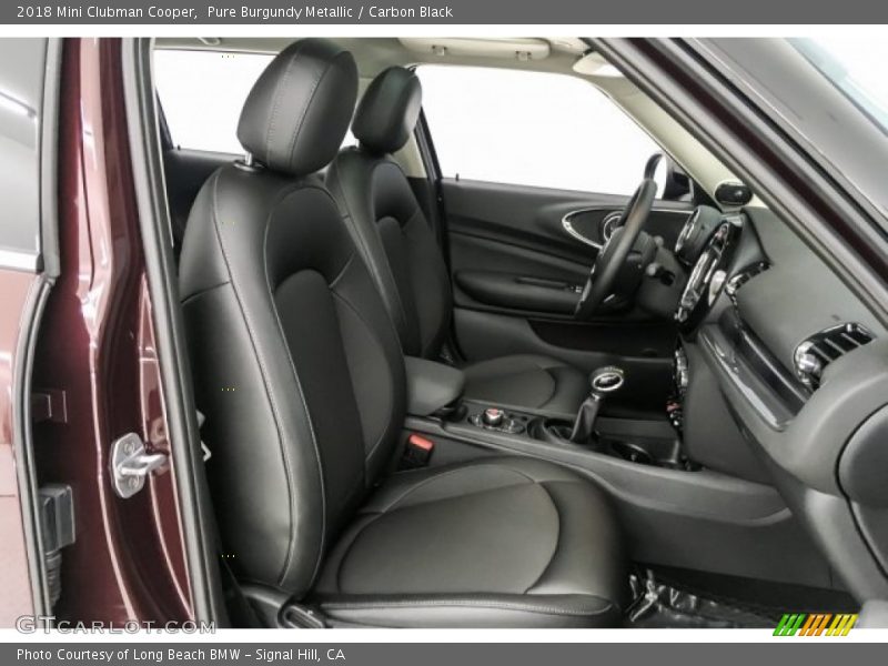 Pure Burgundy Metallic / Carbon Black 2018 Mini Clubman Cooper