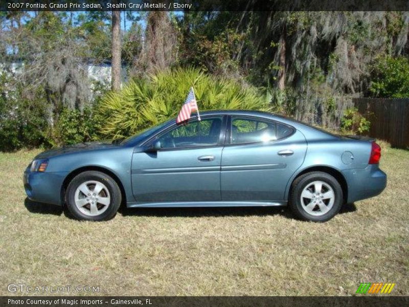Stealth Gray Metallic / Ebony 2007 Pontiac Grand Prix Sedan