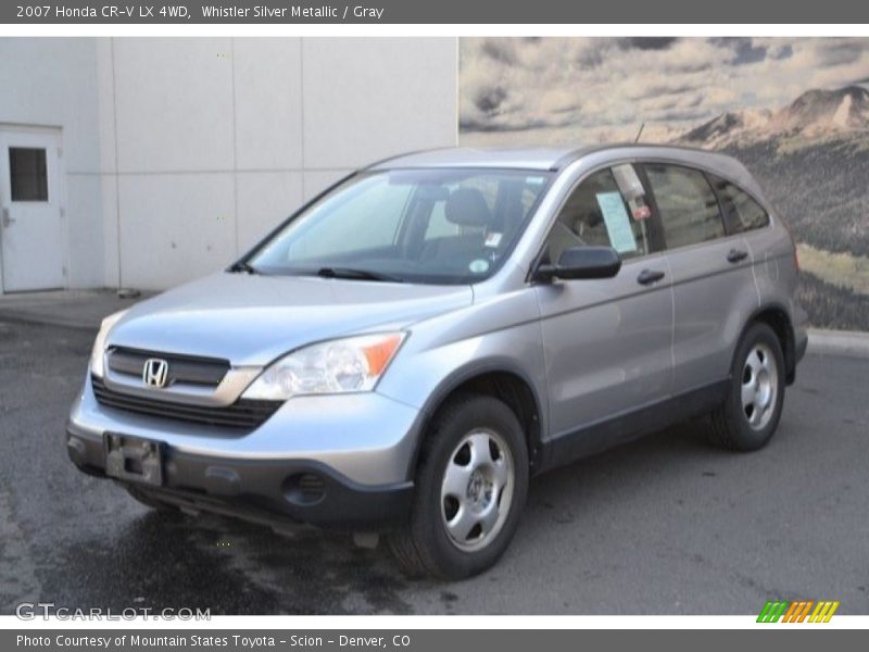 Whistler Silver Metallic / Gray 2007 Honda CR-V LX 4WD