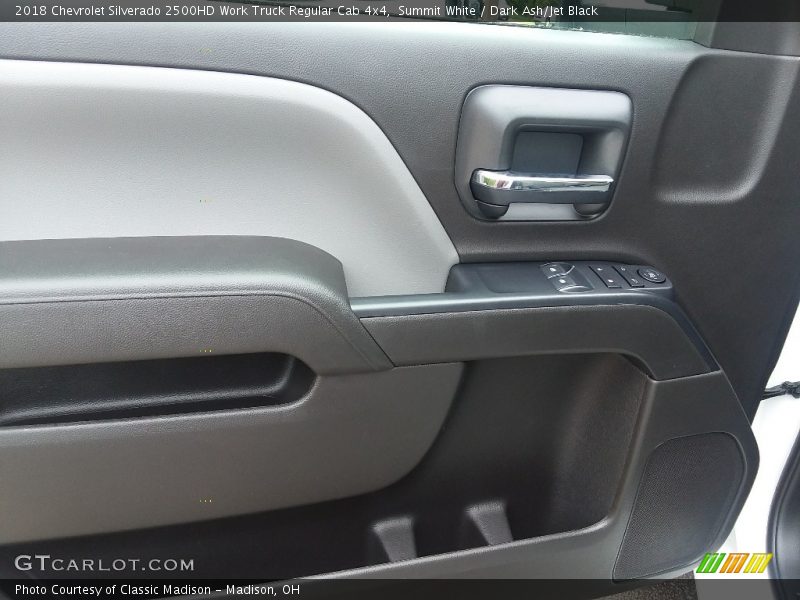 Summit White / Dark Ash/Jet Black 2018 Chevrolet Silverado 2500HD Work Truck Regular Cab 4x4