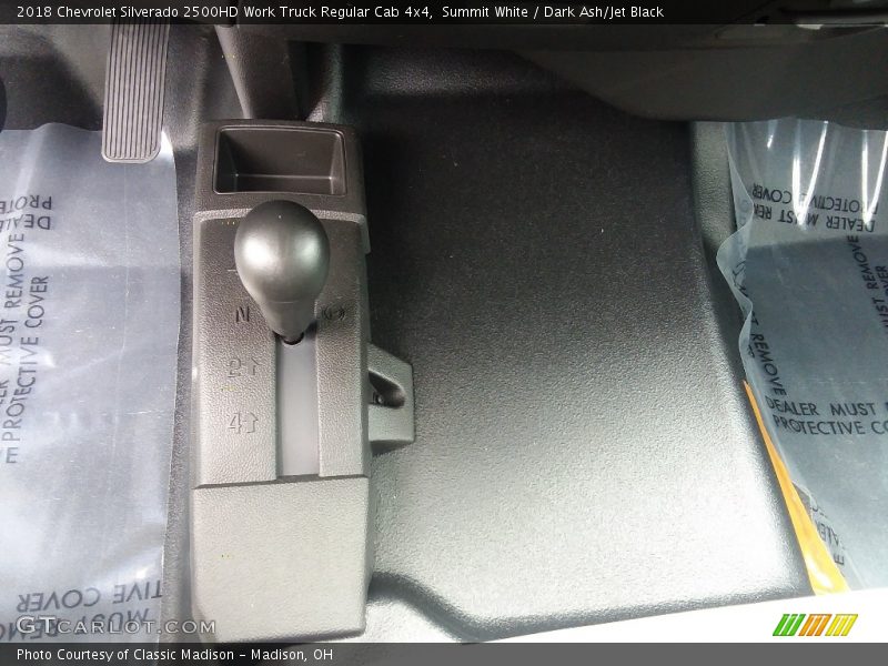 Summit White / Dark Ash/Jet Black 2018 Chevrolet Silverado 2500HD Work Truck Regular Cab 4x4