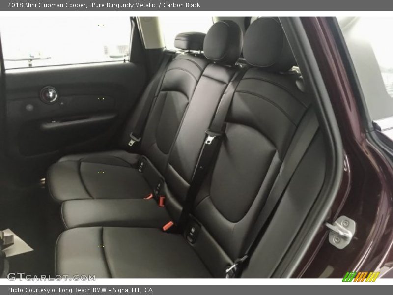 Pure Burgundy Metallic / Carbon Black 2018 Mini Clubman Cooper