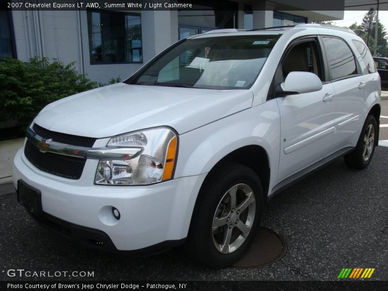 Summit White / Light Cashmere 2007 Chevrolet Equinox LT AWD