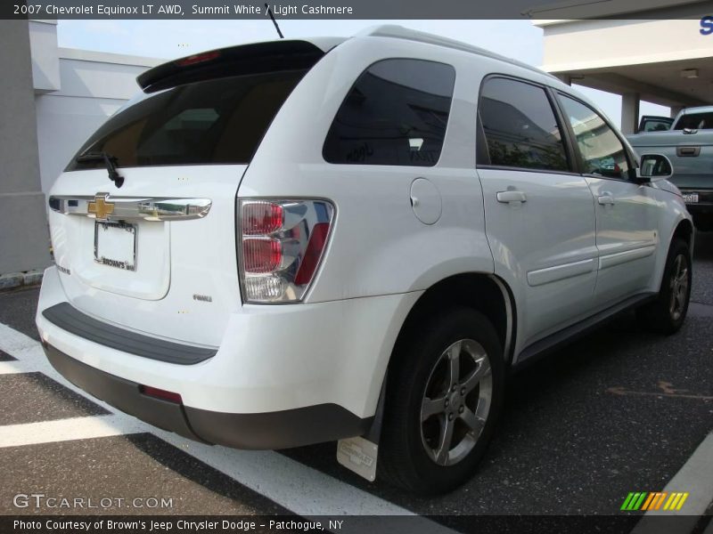 Summit White / Light Cashmere 2007 Chevrolet Equinox LT AWD