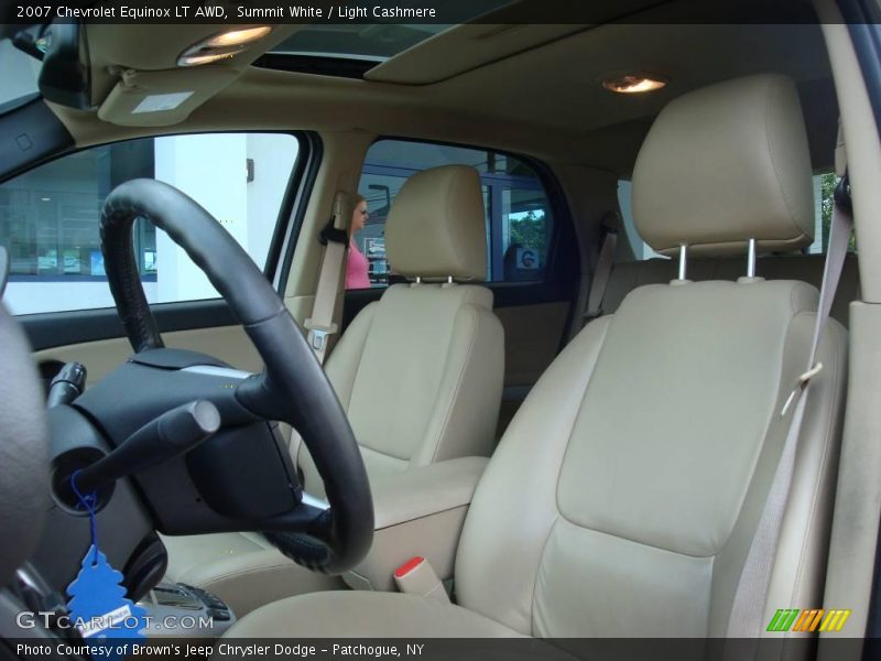 Summit White / Light Cashmere 2007 Chevrolet Equinox LT AWD