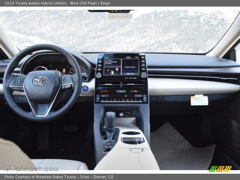 Dashboard of 2019 Avalon Hybrid Limited