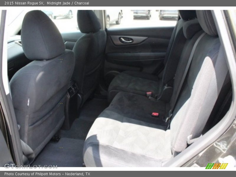 Midnight Jade / Charcoal 2015 Nissan Rogue SV
