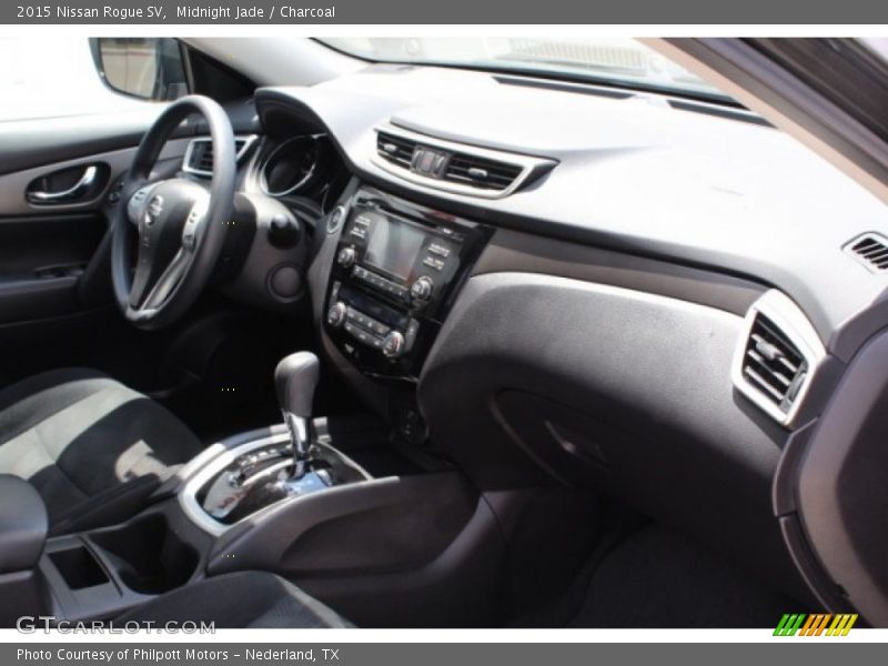 Midnight Jade / Charcoal 2015 Nissan Rogue SV
