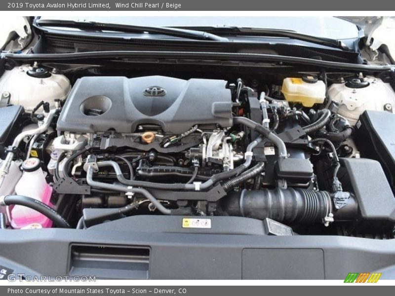  2019 Avalon Hybrid Limited Engine - 2.5 Liter DOHC 16-Valve VVT-i 4 Cylinder Gasoline/Electric Hybrid