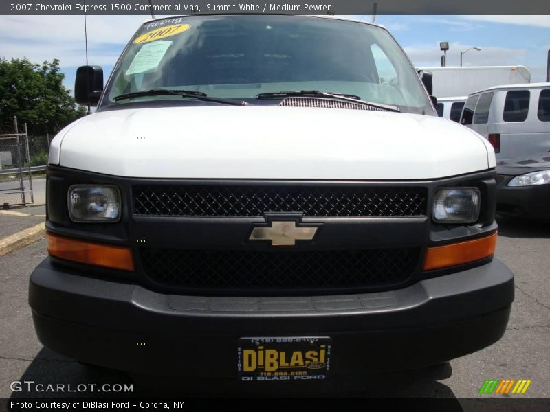 Summit White / Medium Pewter 2007 Chevrolet Express 1500 Commercial Van