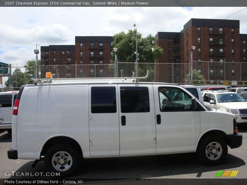 Summit White / Medium Pewter 2007 Chevrolet Express 1500 Commercial Van