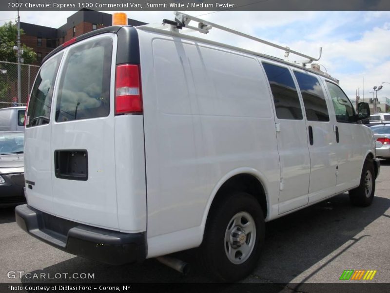 Summit White / Medium Pewter 2007 Chevrolet Express 1500 Commercial Van