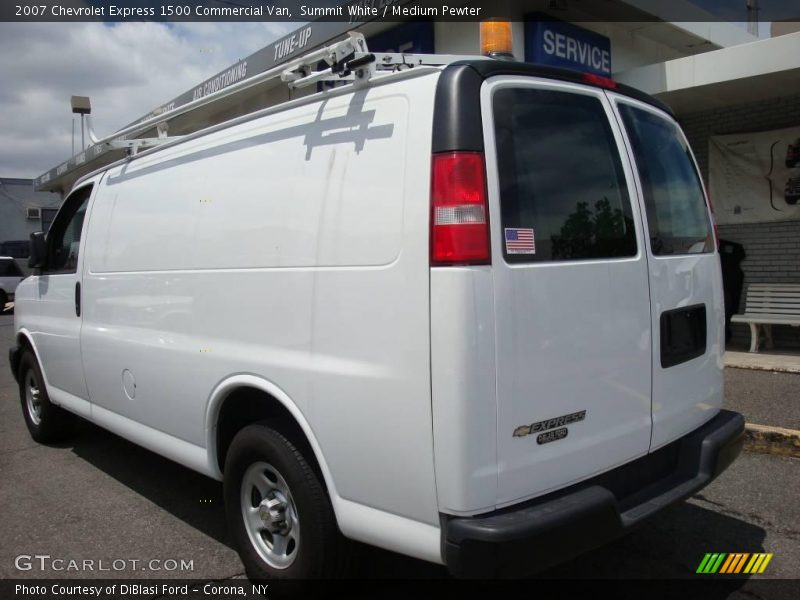 Summit White / Medium Pewter 2007 Chevrolet Express 1500 Commercial Van