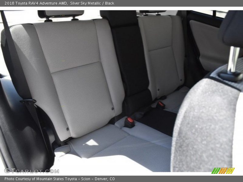 Silver Sky Metallic / Black 2018 Toyota RAV4 Adventure AWD