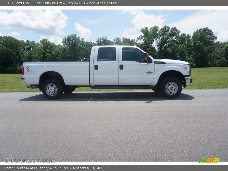 Oxford White / Steel 2013 Ford F350 Super Duty XL Crew Cab 4x4