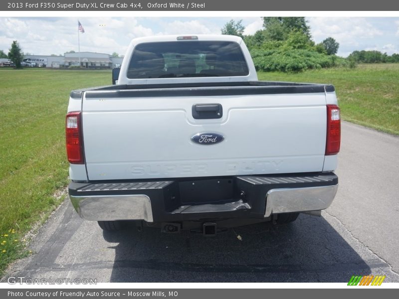 Oxford White / Steel 2013 Ford F350 Super Duty XL Crew Cab 4x4