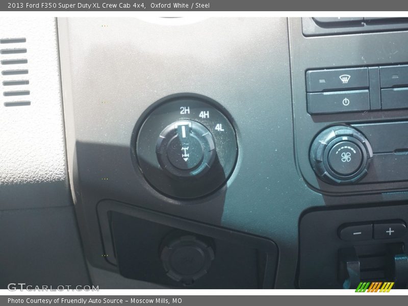 Oxford White / Steel 2013 Ford F350 Super Duty XL Crew Cab 4x4