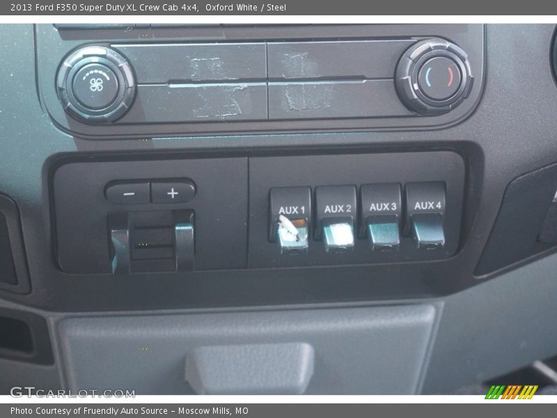 Oxford White / Steel 2013 Ford F350 Super Duty XL Crew Cab 4x4