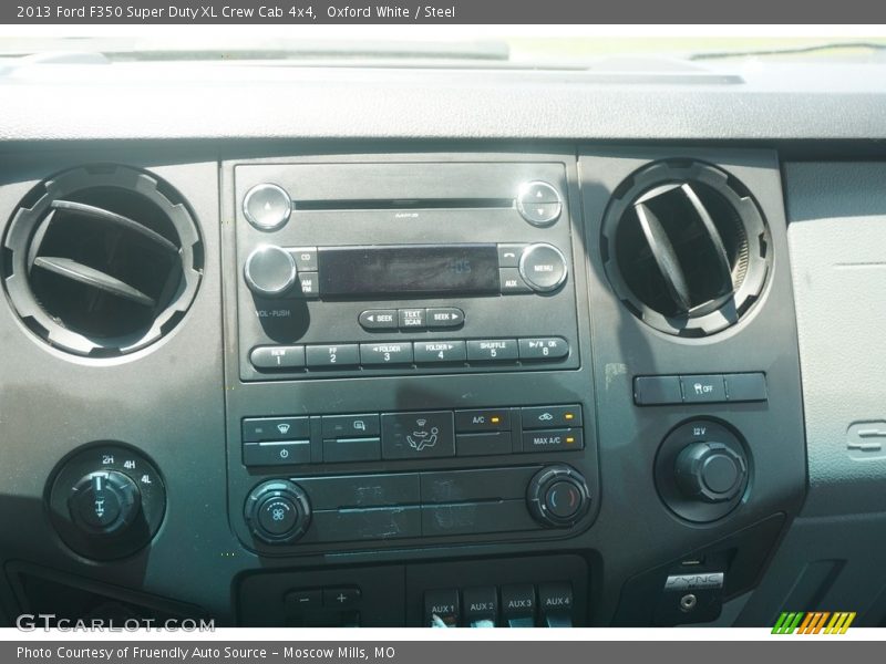 Oxford White / Steel 2013 Ford F350 Super Duty XL Crew Cab 4x4