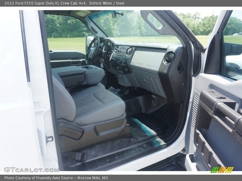Oxford White / Steel 2013 Ford F350 Super Duty XL Crew Cab 4x4