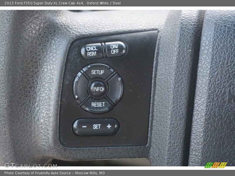 Oxford White / Steel 2013 Ford F350 Super Duty XL Crew Cab 4x4