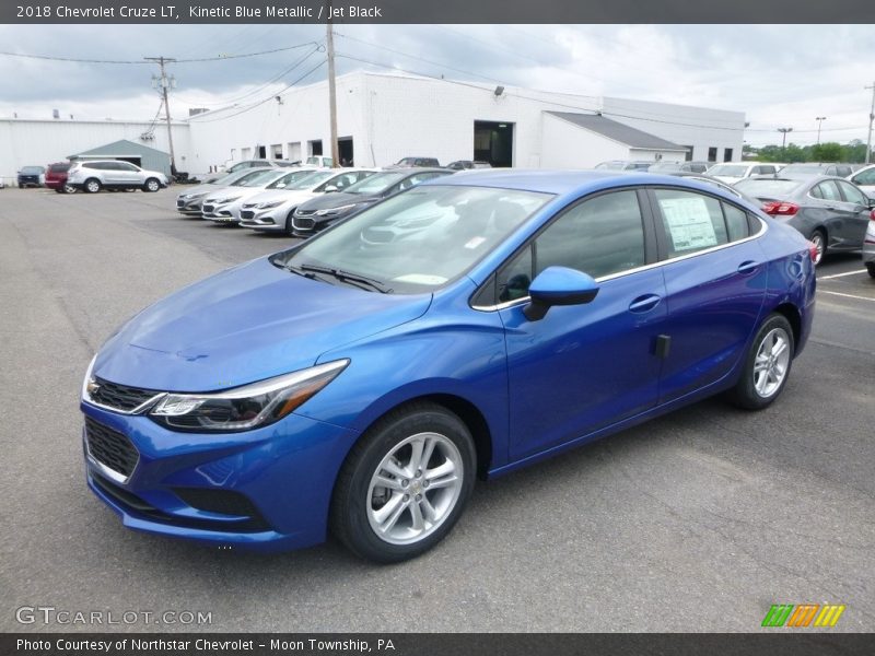 Kinetic Blue Metallic / Jet Black 2018 Chevrolet Cruze LT