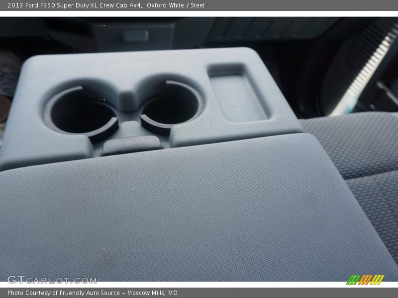 Oxford White / Steel 2013 Ford F350 Super Duty XL Crew Cab 4x4