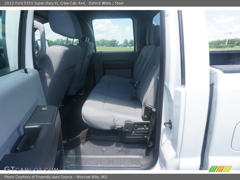 Oxford White / Steel 2013 Ford F350 Super Duty XL Crew Cab 4x4