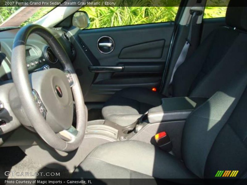 Stealth Gray Metallic / Ebony 2007 Pontiac Grand Prix Sedan
