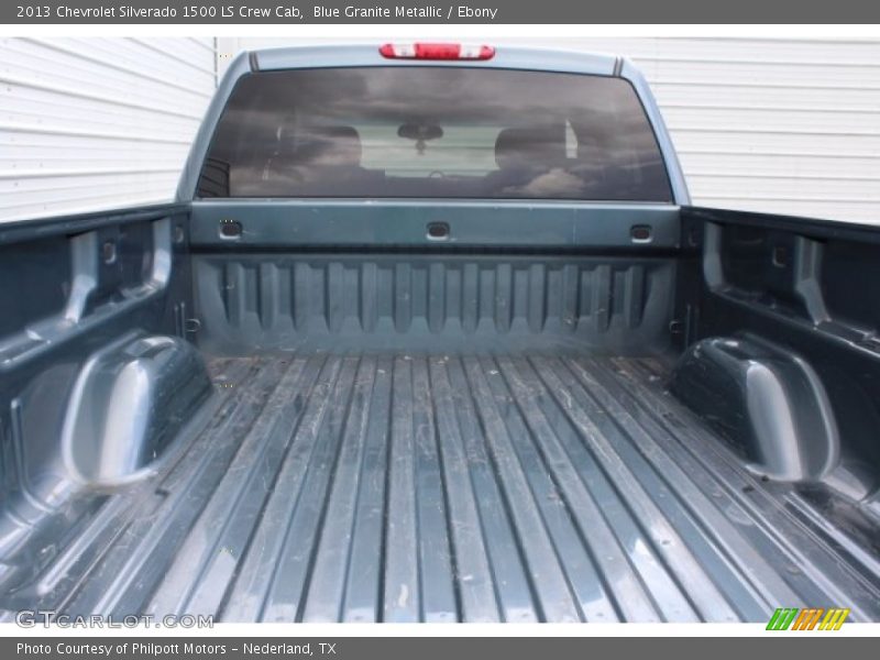 Blue Granite Metallic / Ebony 2013 Chevrolet Silverado 1500 LS Crew Cab