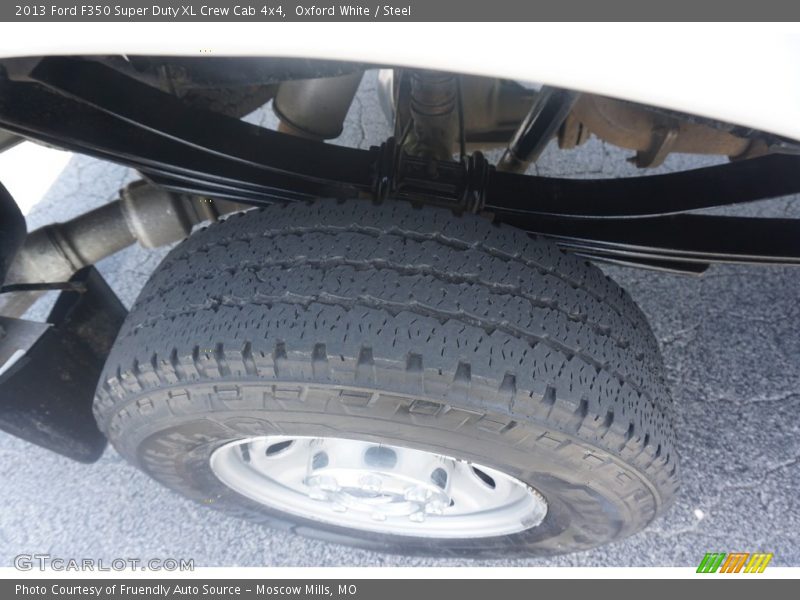 Oxford White / Steel 2013 Ford F350 Super Duty XL Crew Cab 4x4